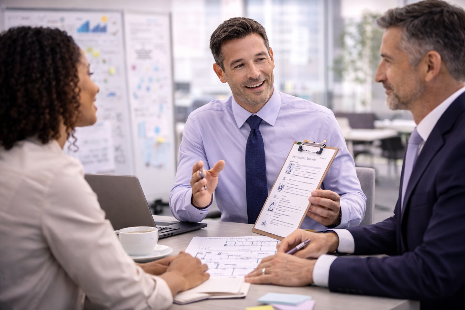 Managers leading teams to adapt and execute